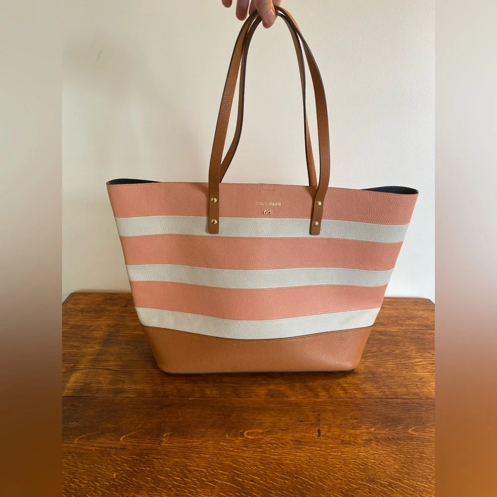 100% Leather Cole Haan Tote - Picture 9 of 9